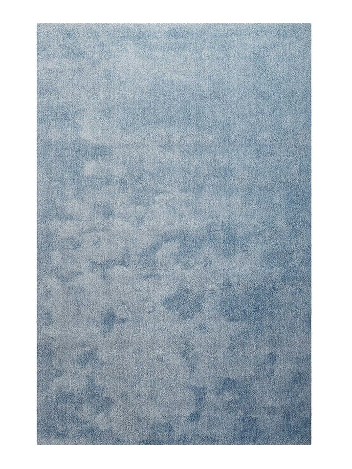Hochflor-Teppich "Sienna" in Hellblau