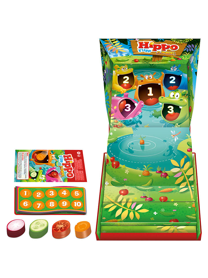 Brettspiel "Hippo Flipp Junior" - ab 3 Jahren