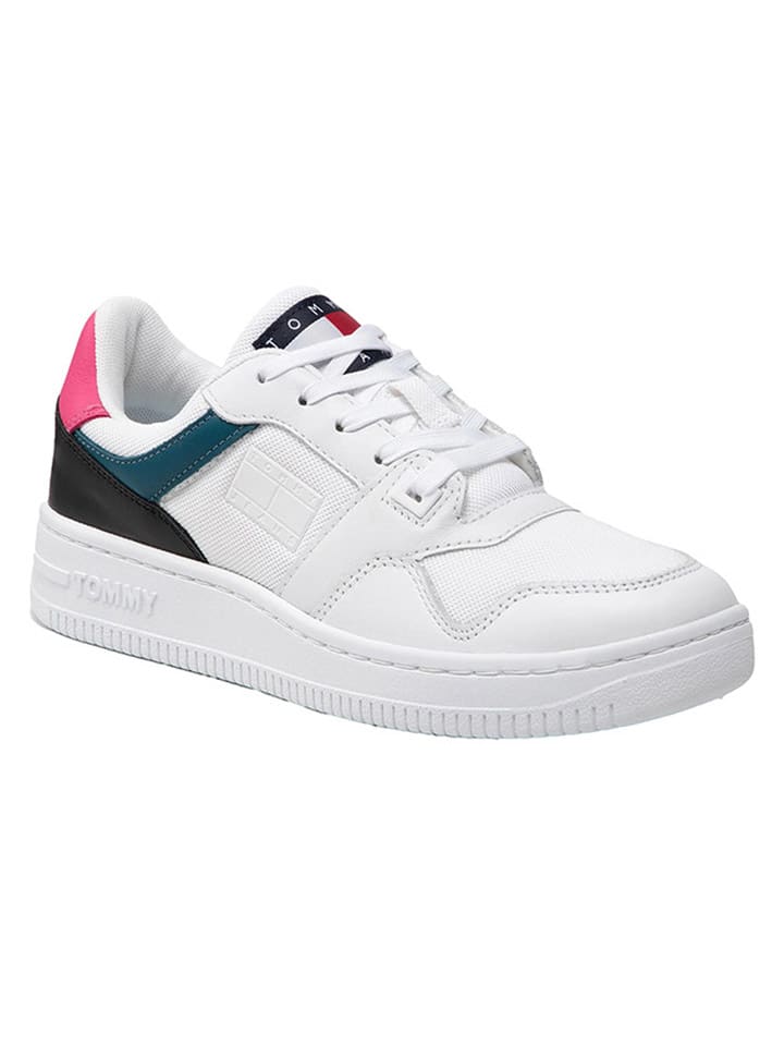 Tommy Hilfiger Shoes Leder Sneakers in WeiB gunstig kaufen limango