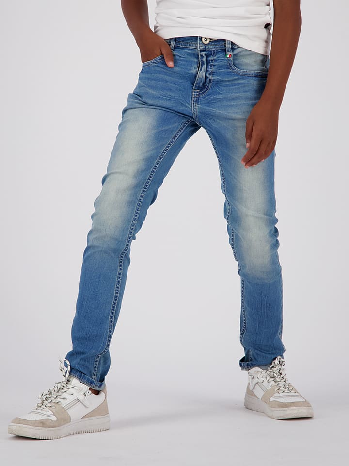 Spijkerbroek - skinny fit - blauw