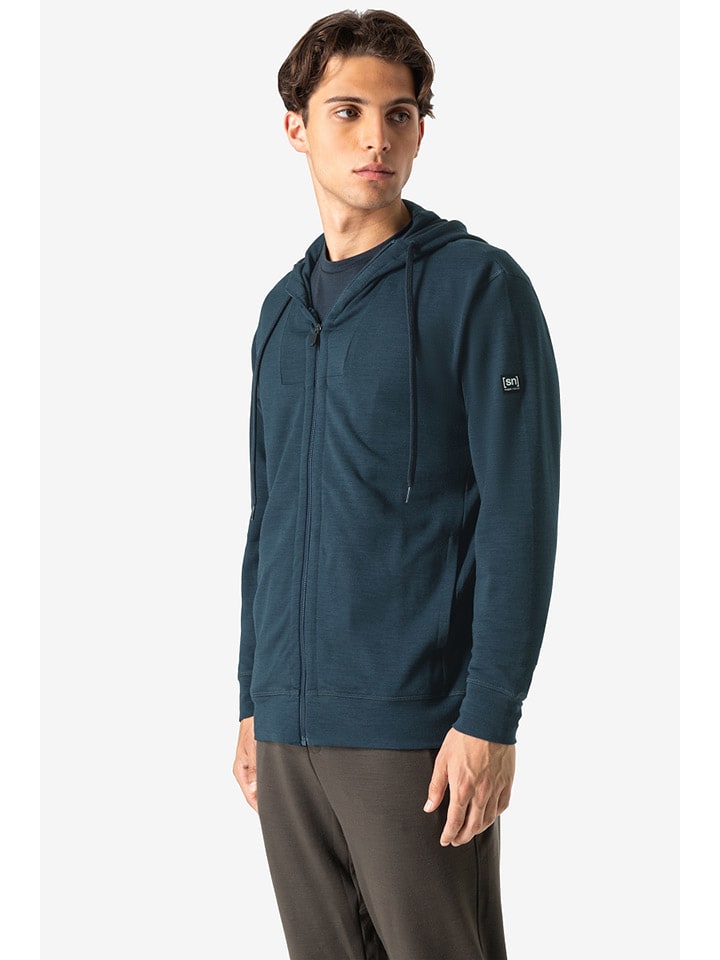 Sweatvest "Everyday" donkerblauw