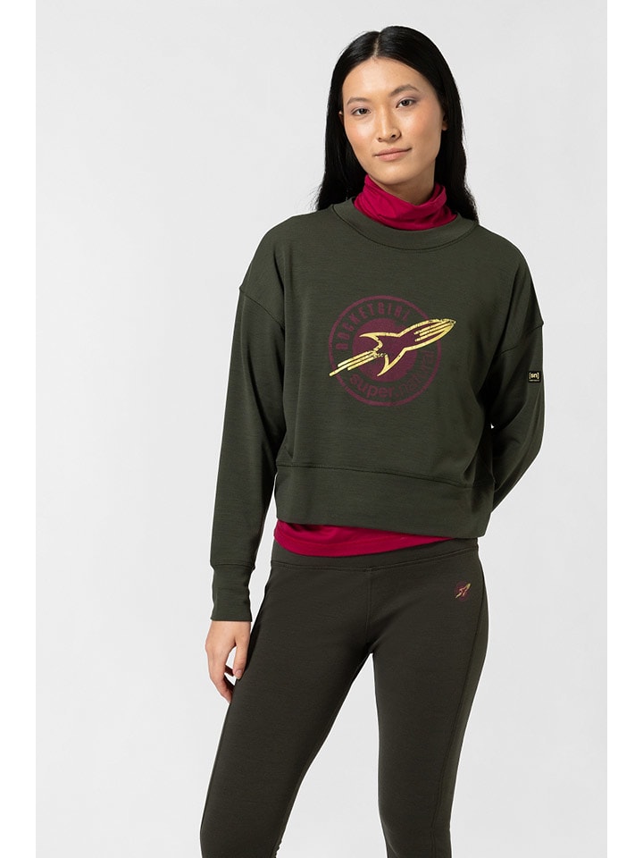 Sweatshirt "Rocket" in Anthrazit
