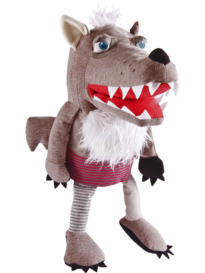 Handpuppe "Wolf Grisbert" - ab 18 Monaten