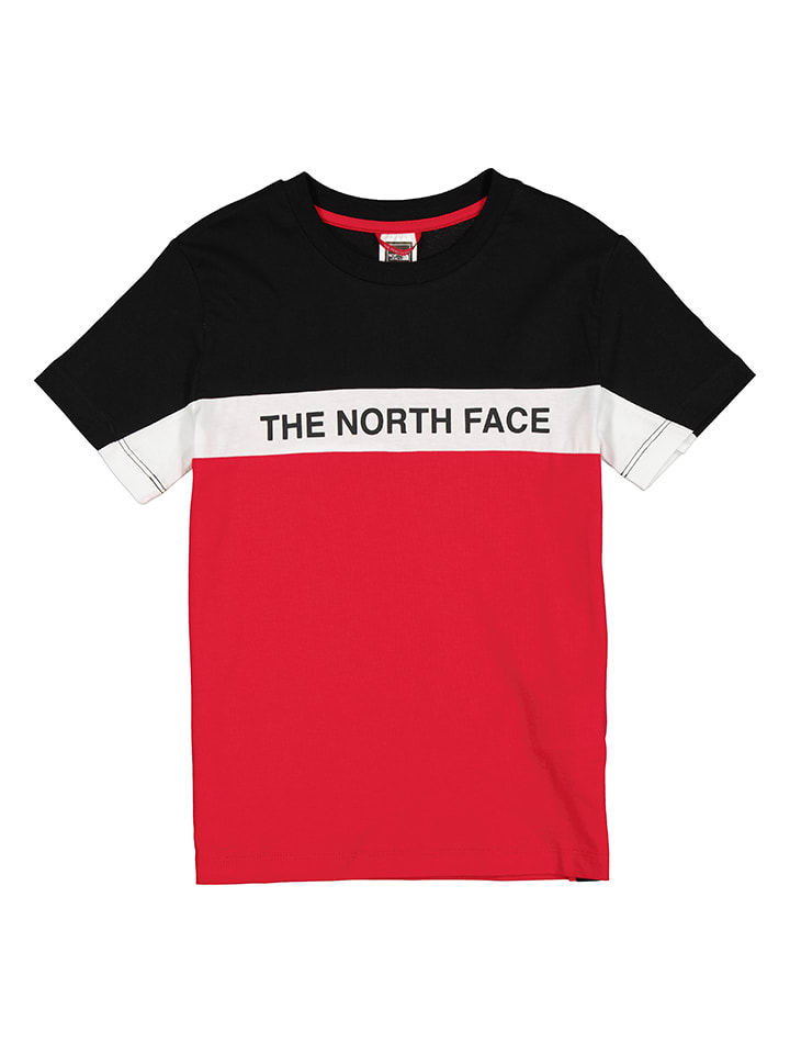 The North Face Shirt Rochefort rood zwart goedkoop kopen limango
