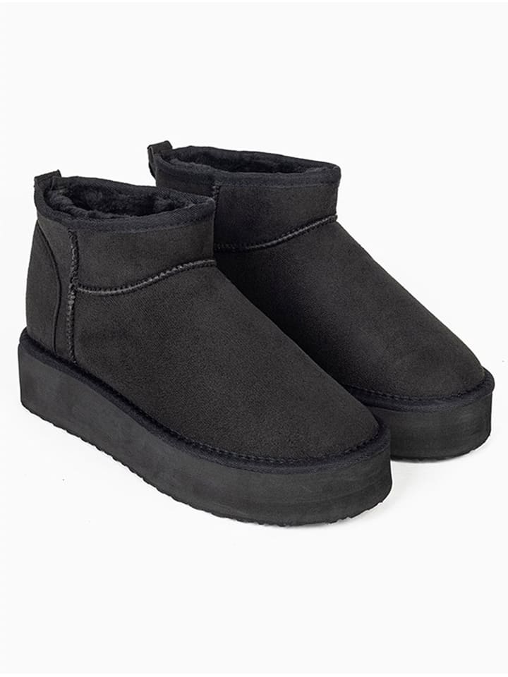 Enkelboots "Miley" zwart