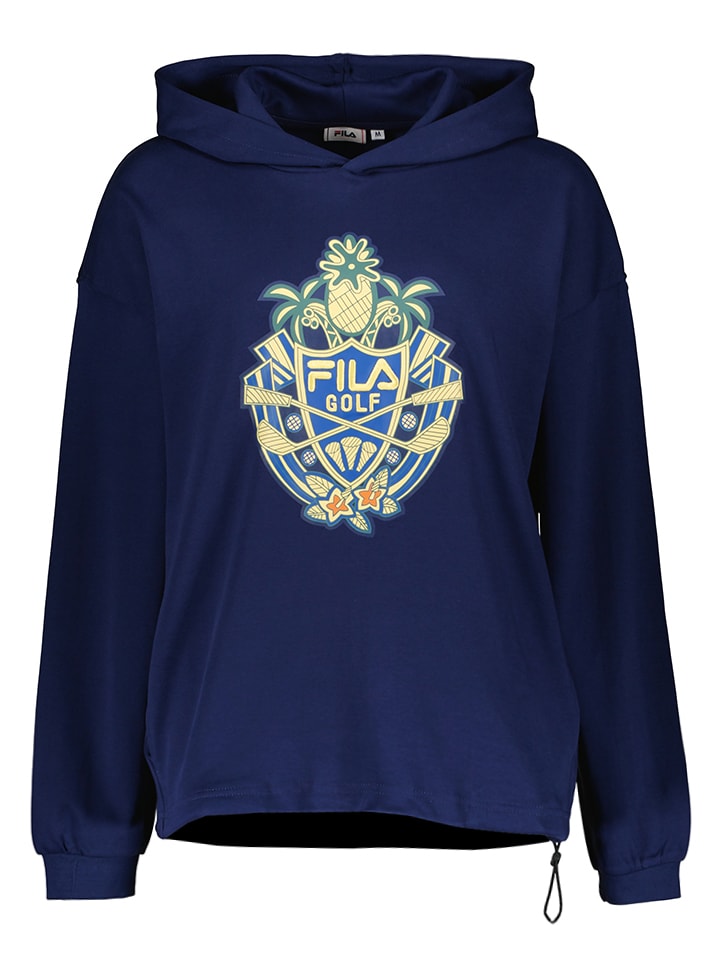 Baby blue fila hoodie outlet