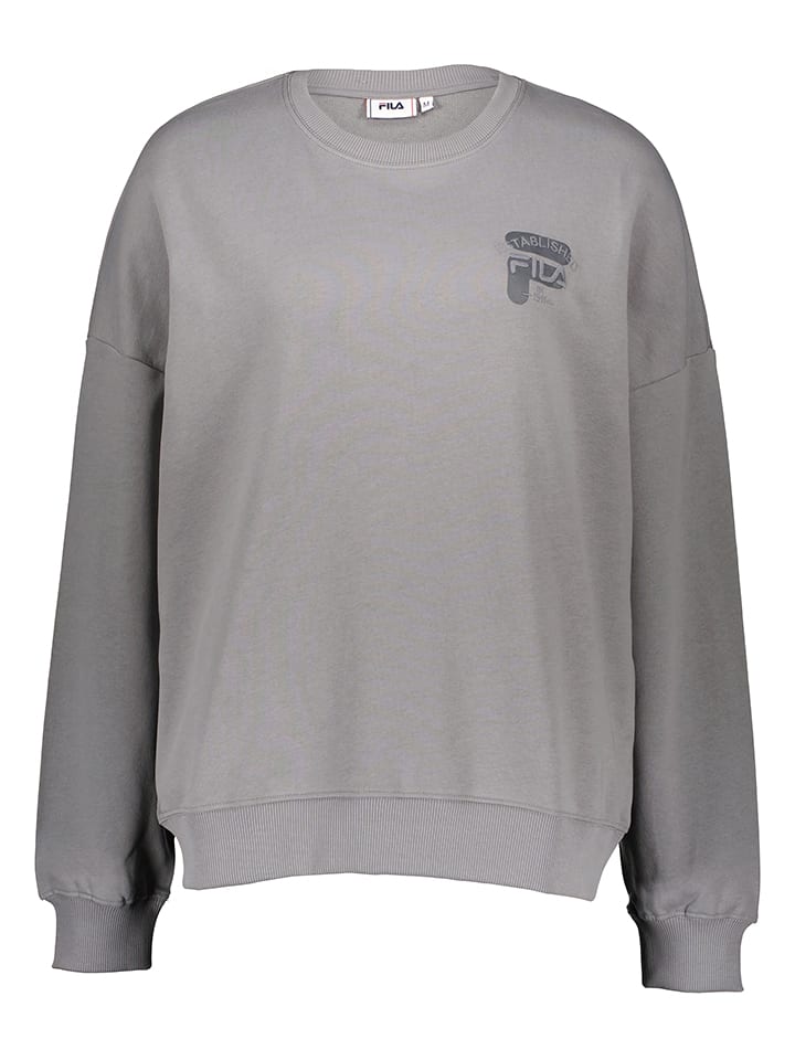 Fila Sweatshirt grijs goedkoop kopen limango
