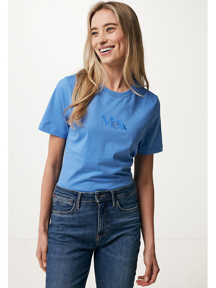 Mexx Shirt blauw goedkoop kopen limango