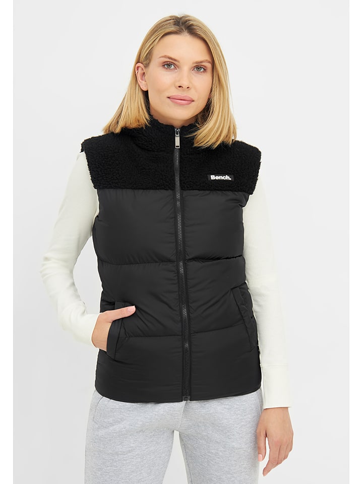 Steppweste "Presley" in Schwarz
