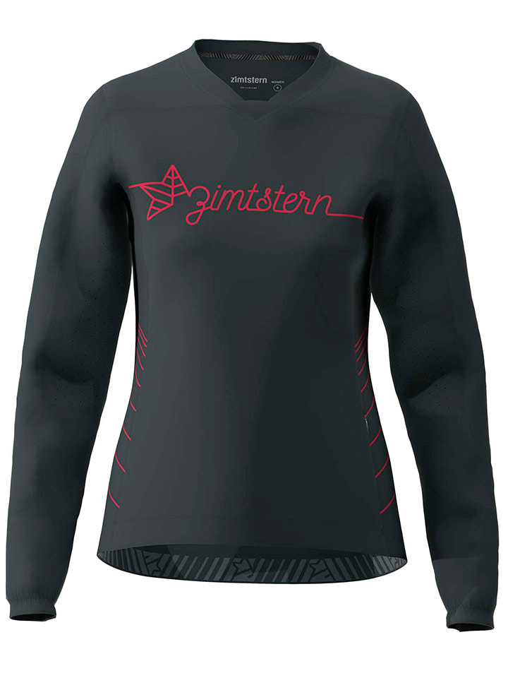Longsleeve "EcoFlowz" in Schwarz