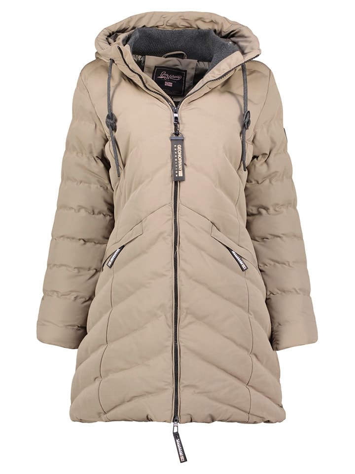 Parka De Destine Taupe Taupe Mujer  Parkas Geographical Norway •  AlonsoUmanzor