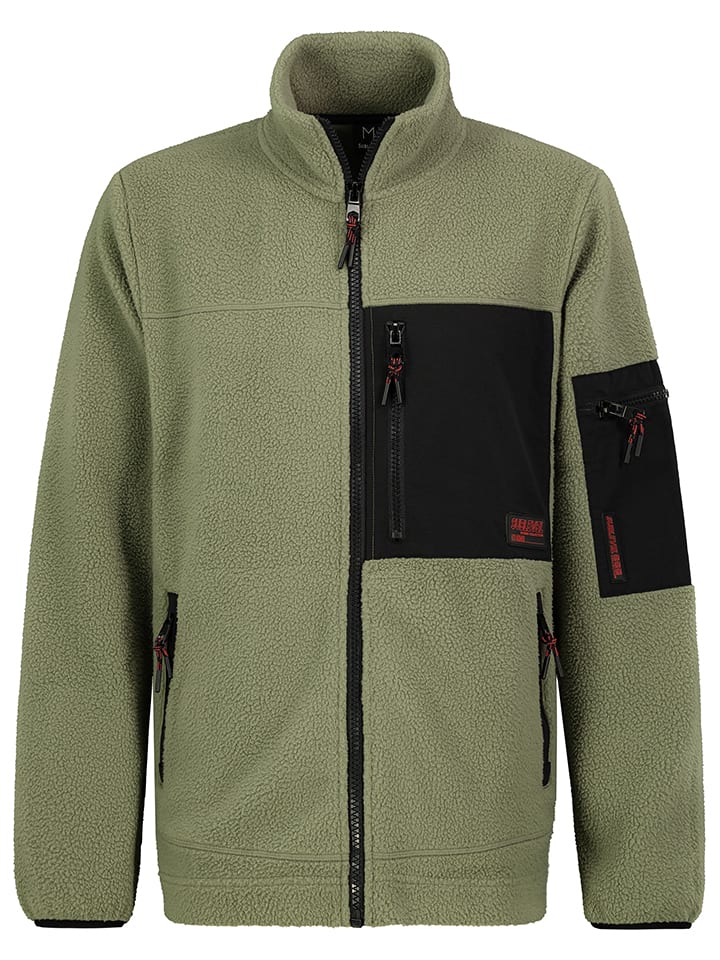 Fleece vest kaki