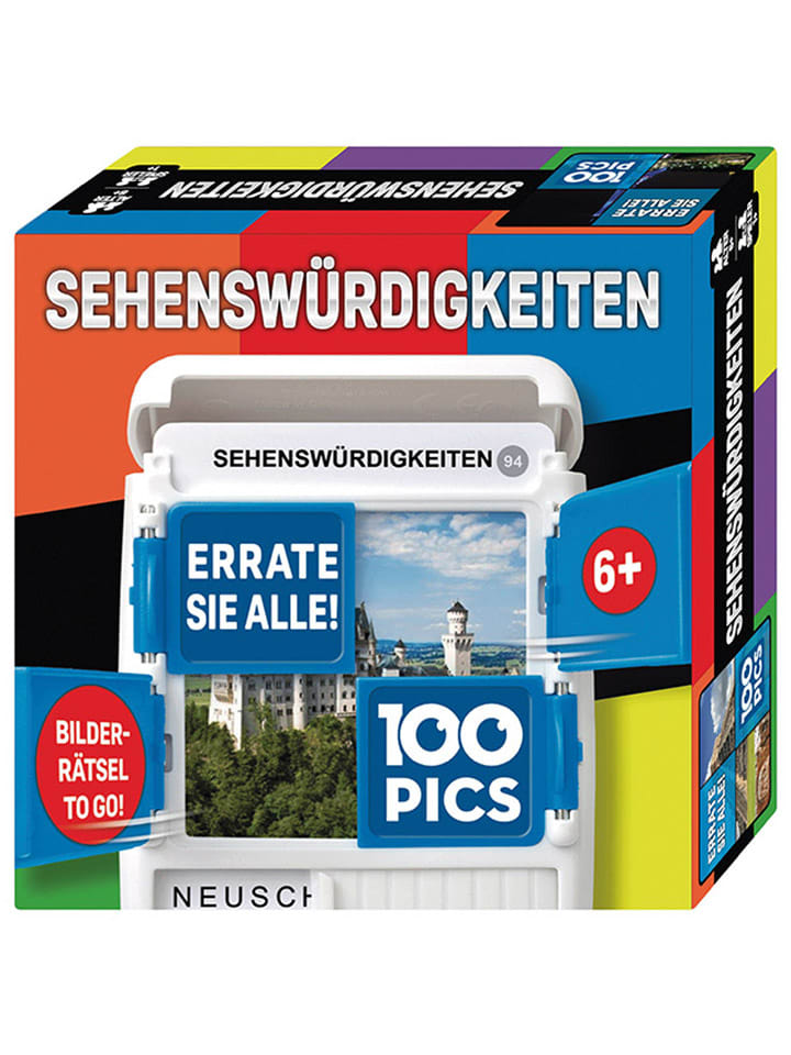 Ratespiel "100 Pics - Sehenswürdigkeiten" - ab 6 Jahren