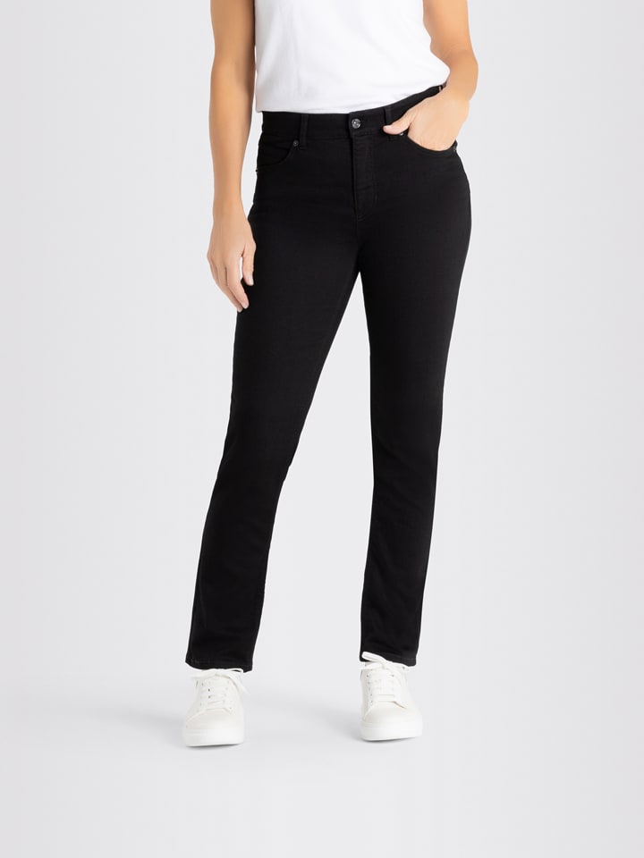 Jeans "Melanie" - Regular fit - in Schwarz