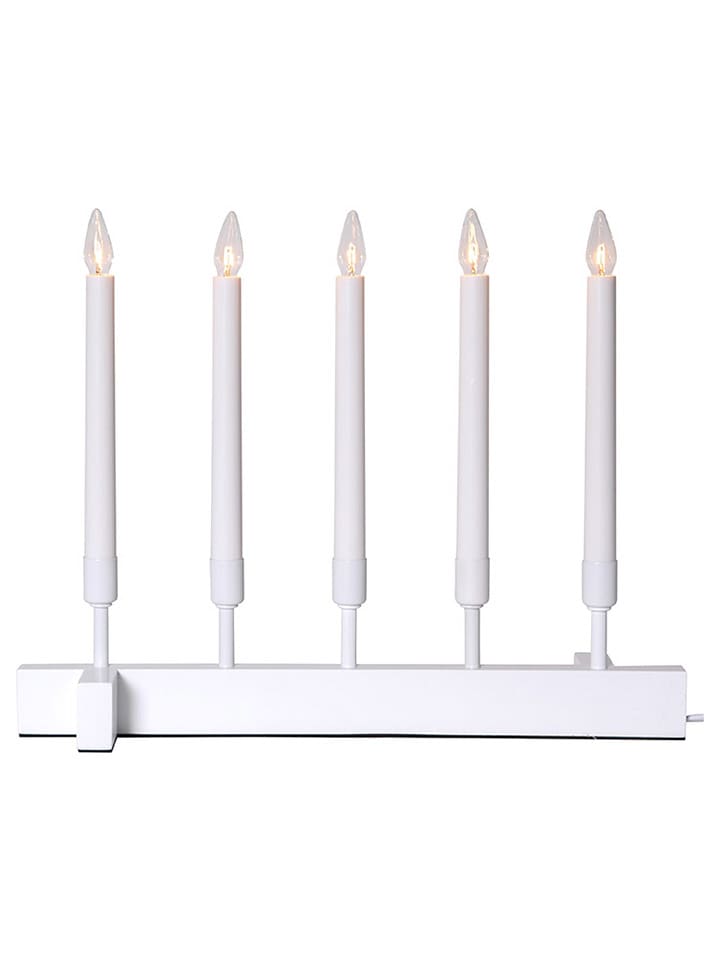 Fensterleuchter "Vind" in Weiß - (L)40 x (B)32 cm