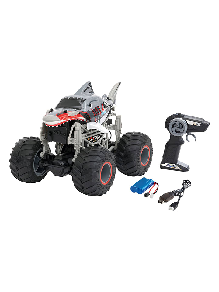 Monster truck zdalnie sterowany "Big Shark 2.0" - 8+