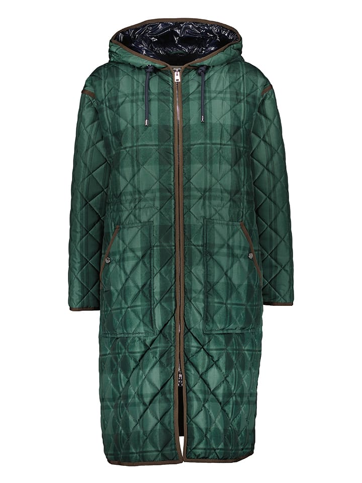 Tussenmantel groen/bruin