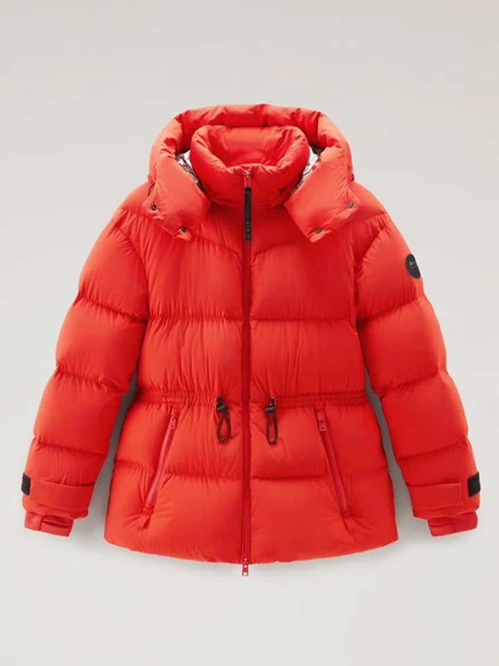 Woolrich parka rot top