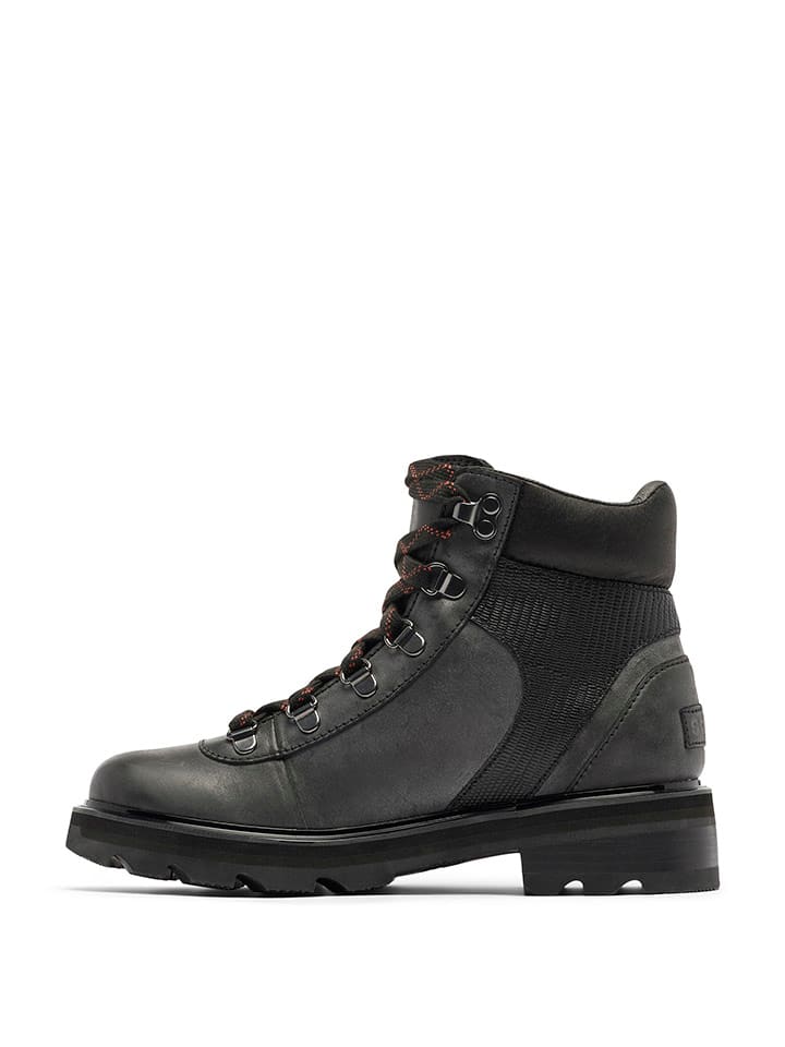 Sorel Leder Boots Lennox in Schwarz gunstig kaufen limango