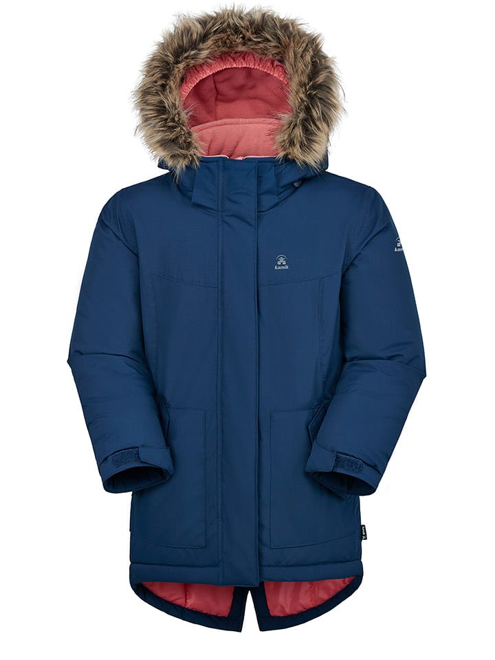 Parka "Ezra" w kolorze granatowym