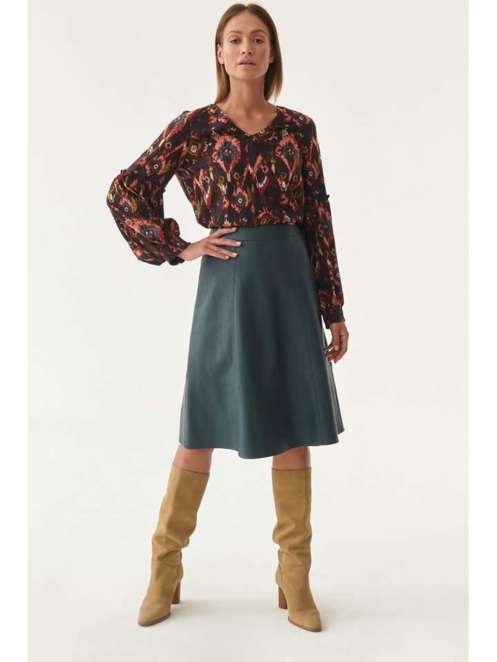 Kunstleren rok on sale