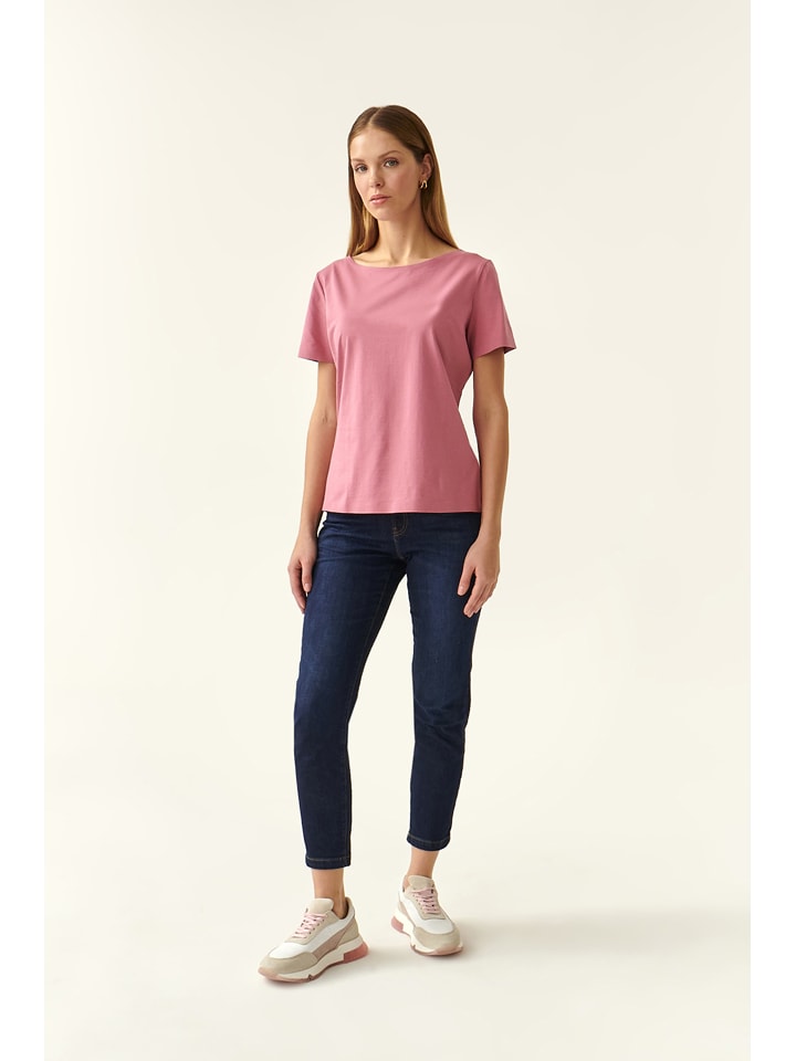 Spijkerbroek - tapered fit - donkerblauw