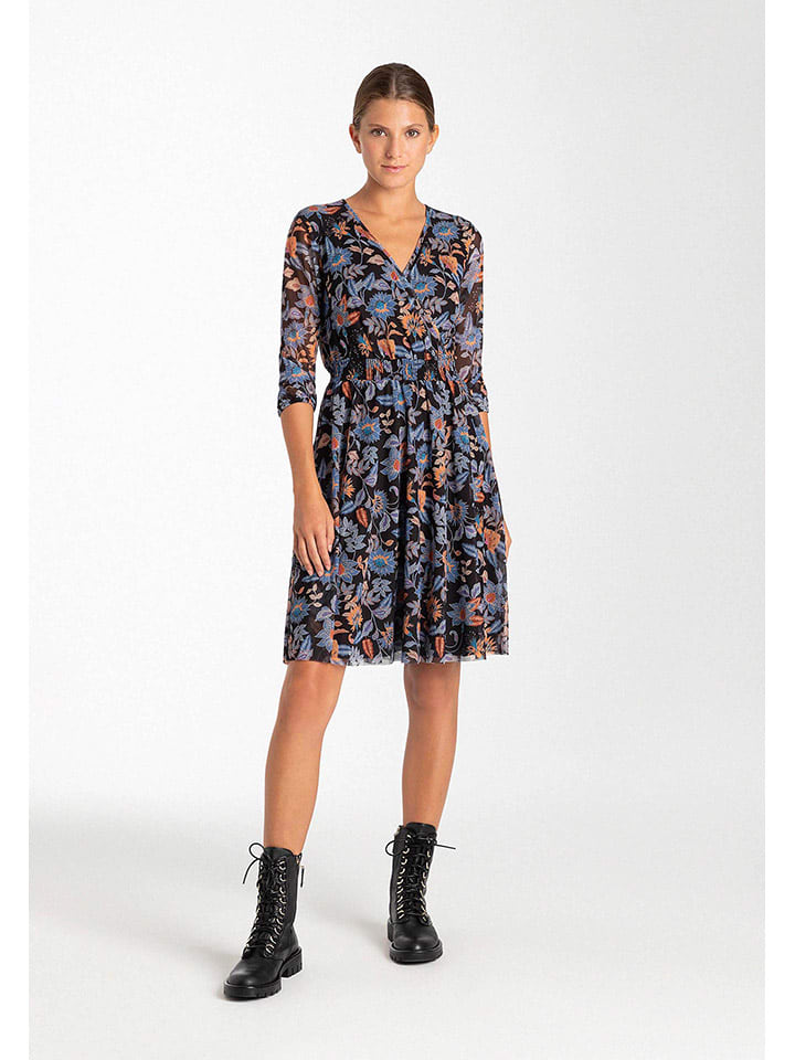More More Jurk zwart blauw goedkoop kopen limango