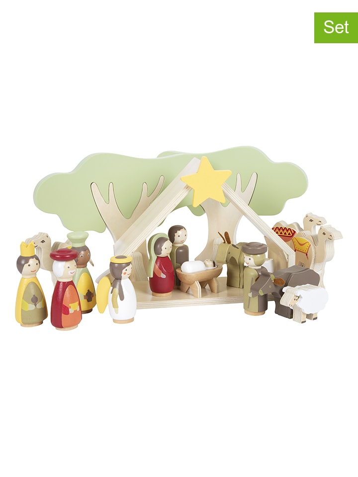 Speelset "Kerststal" - vanaf 3 jaar