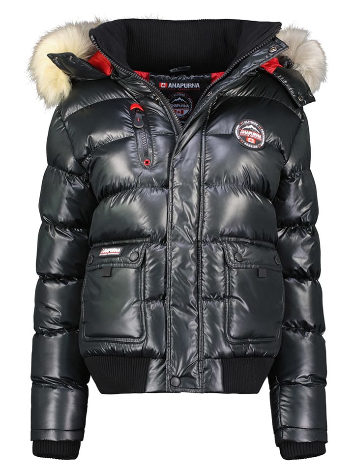 Winterjacke "Bugsana" in Schwarz