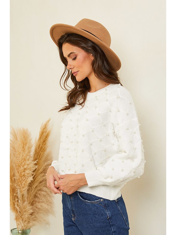 Soft Cashmere Trui wit goedkoop kopen limango