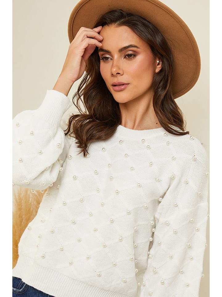 Soft Cashmere Trui wit goedkoop kopen limango