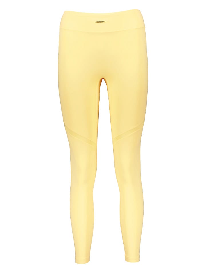 Legginsy sportowe "Whitney V3" w kolorze żółtym