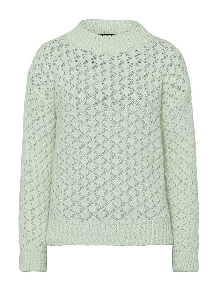 Sweter w kolorze miętowym