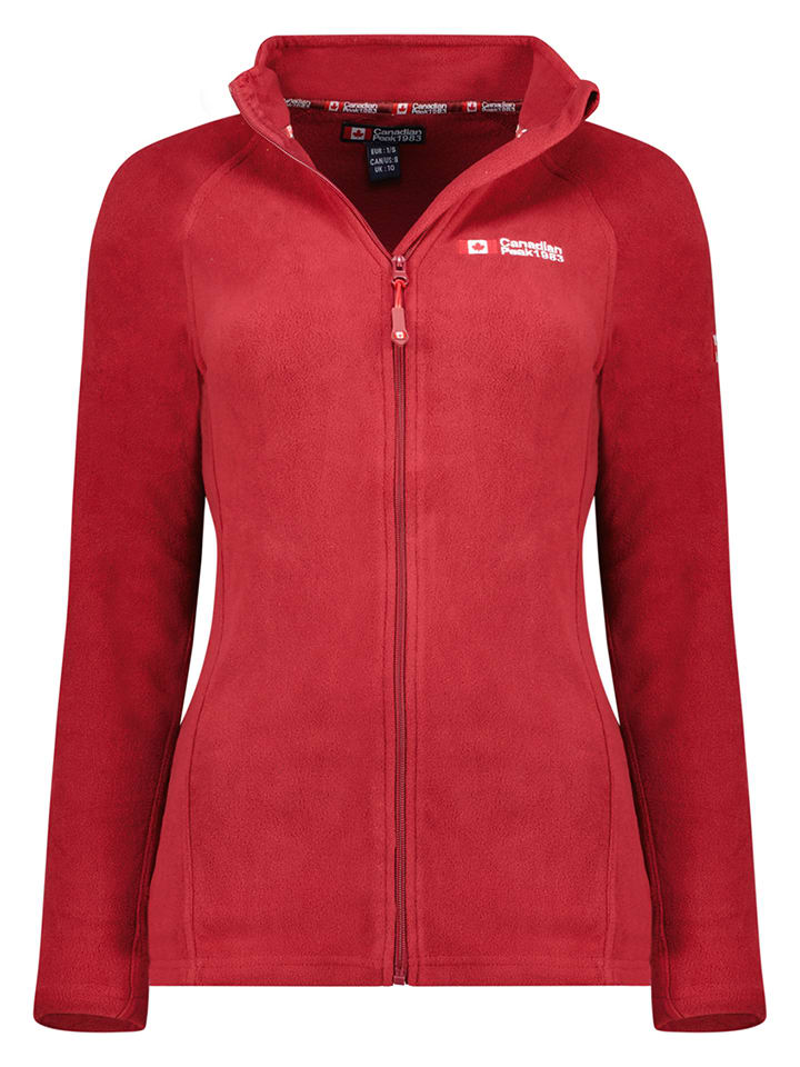 Fleecejacke "Tugeak" in Bordeaux