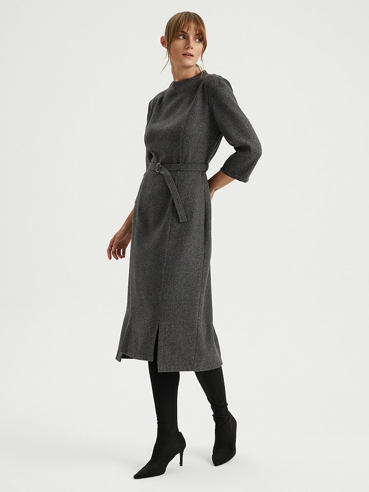 Jurk antraciet outlet