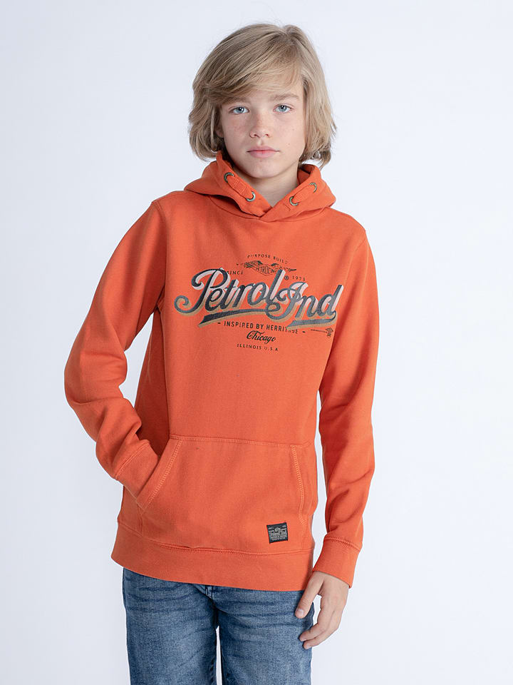 Hoodie in Orange