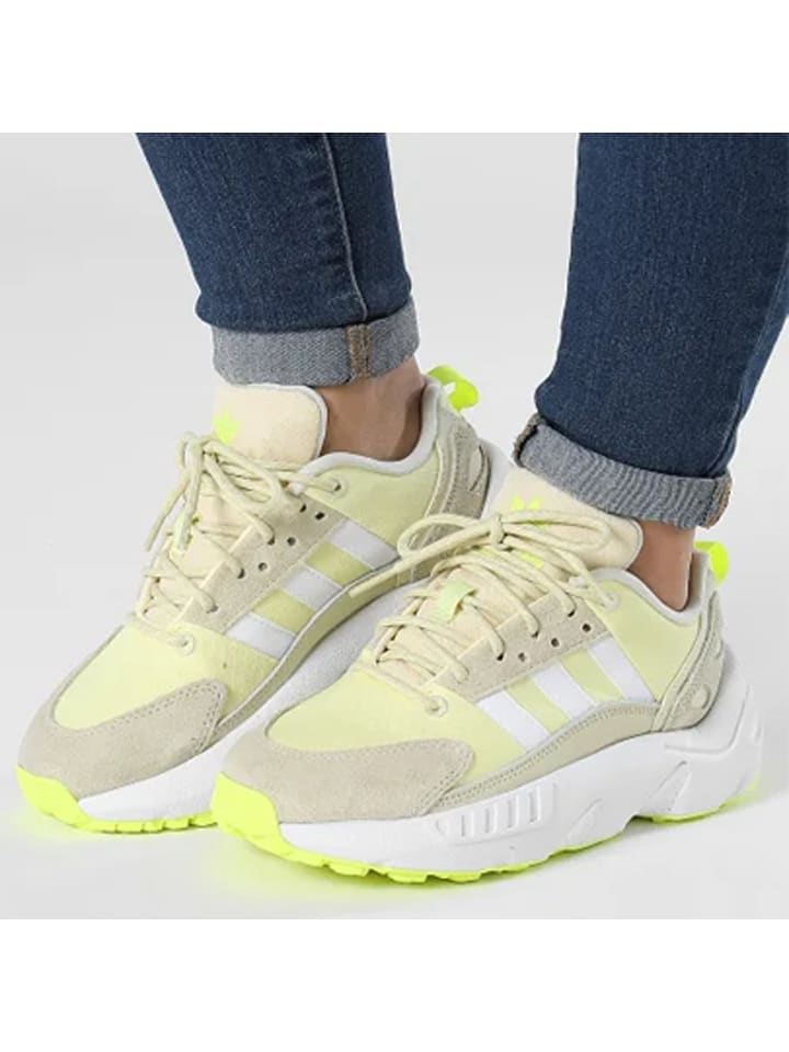 Adidas originals zx 500 geel new arrivals