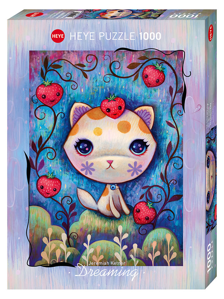 1.000tlg. Puzzle "Strawberry Kitty" - ab 12 Jahren
