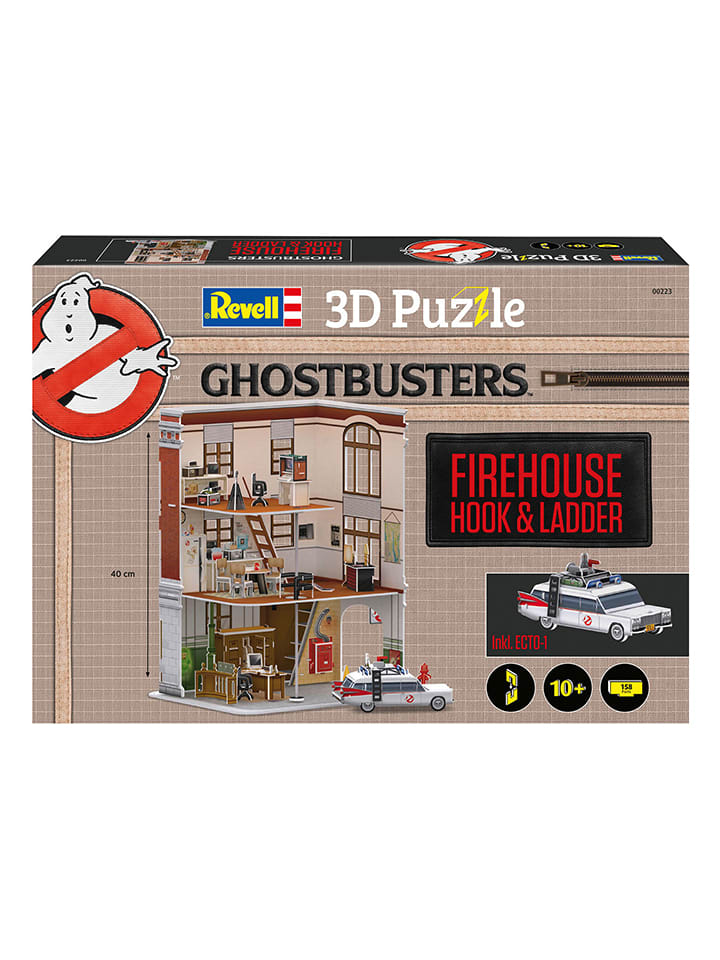 158-częściowe puzzle 3D "Ghostbusters Firehouse Hook & Ladder" - 10+