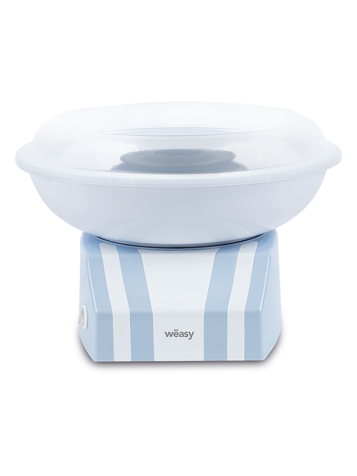 Zuckerwattemaschine in Hellblau - (H)30 x Ø 52 cm
