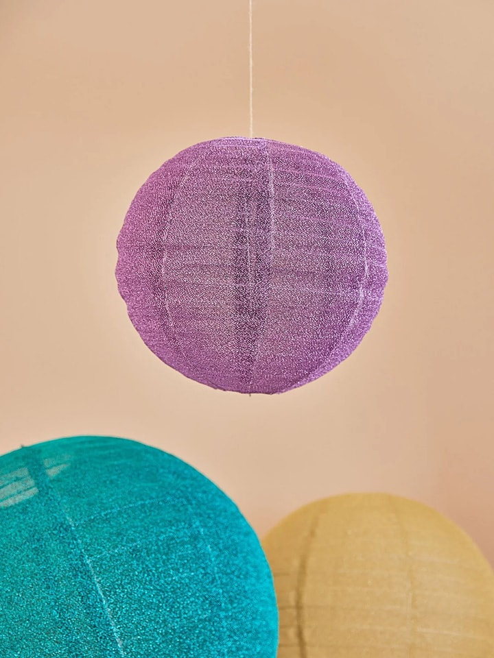 Lampenschirm in Lila - Ø 30 cm