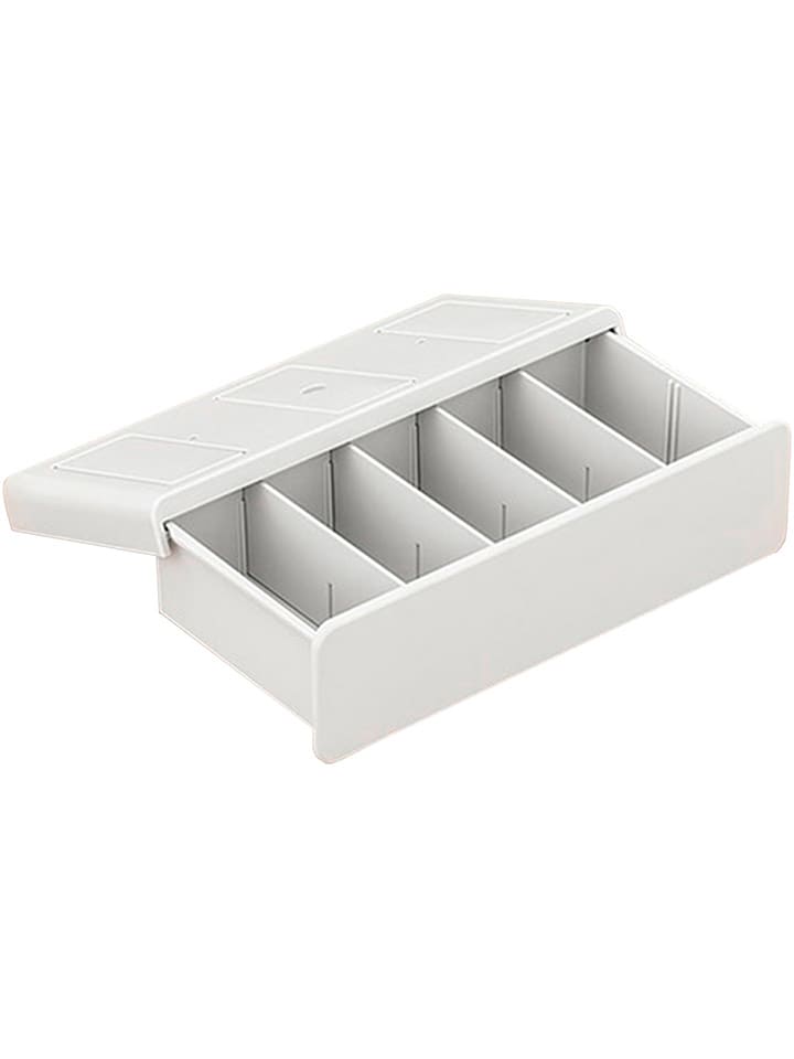 Organizer w kolorze białym na pranie - 36 x 8,5 x 18 cm