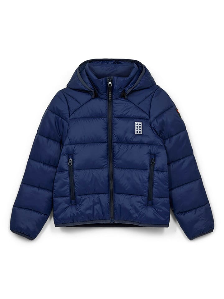 Steppjacke in Dunkelblau