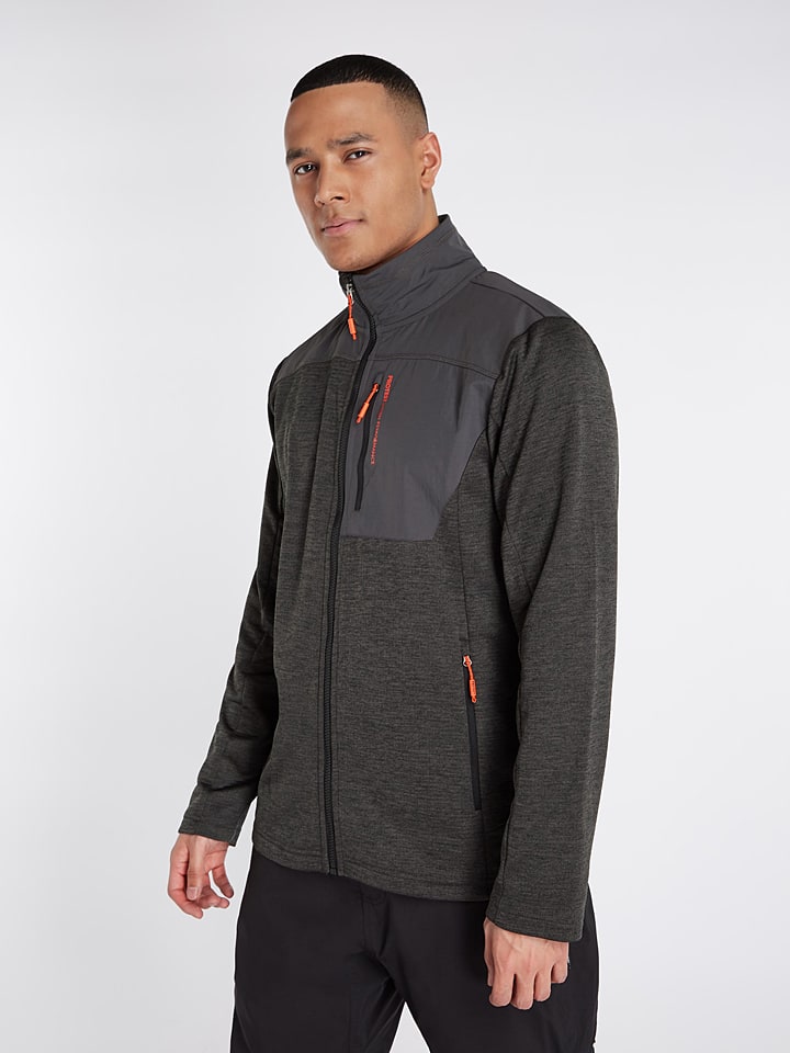 Protest Fleece vest Hammeren antraciet goedkoop kopen limango