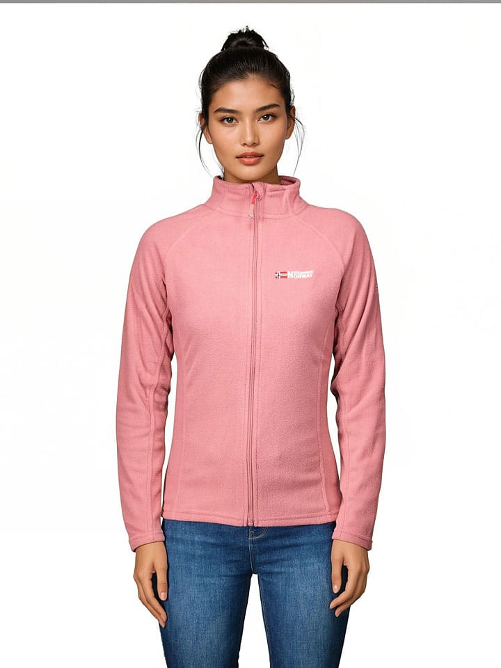 Fleecejacke "Tug" in Rosa