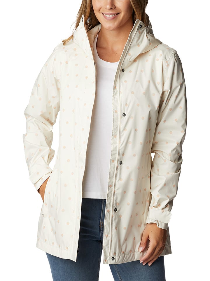 Columbia Regenjas Splash A Little II wit goedkoop kopen limango