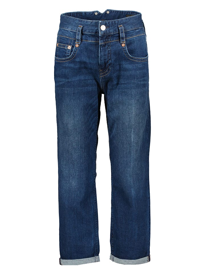 Jeans - Mom fit - in Dunkelblau