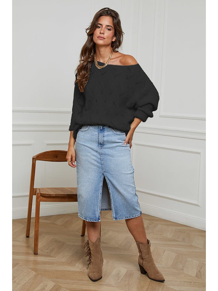Pullover in Schwarz