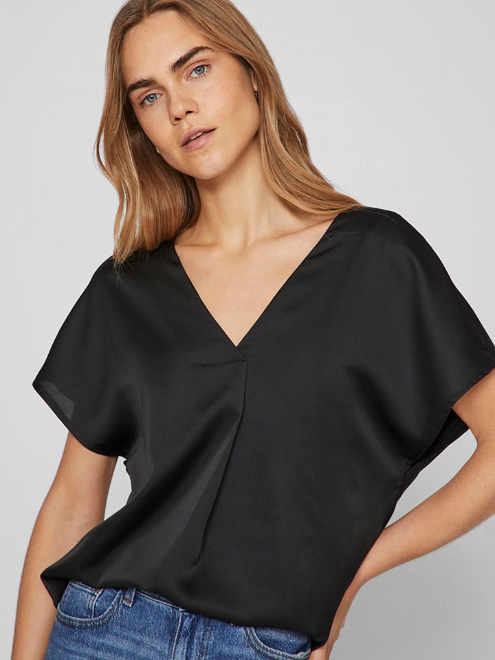 Vila shirt zwart outlet