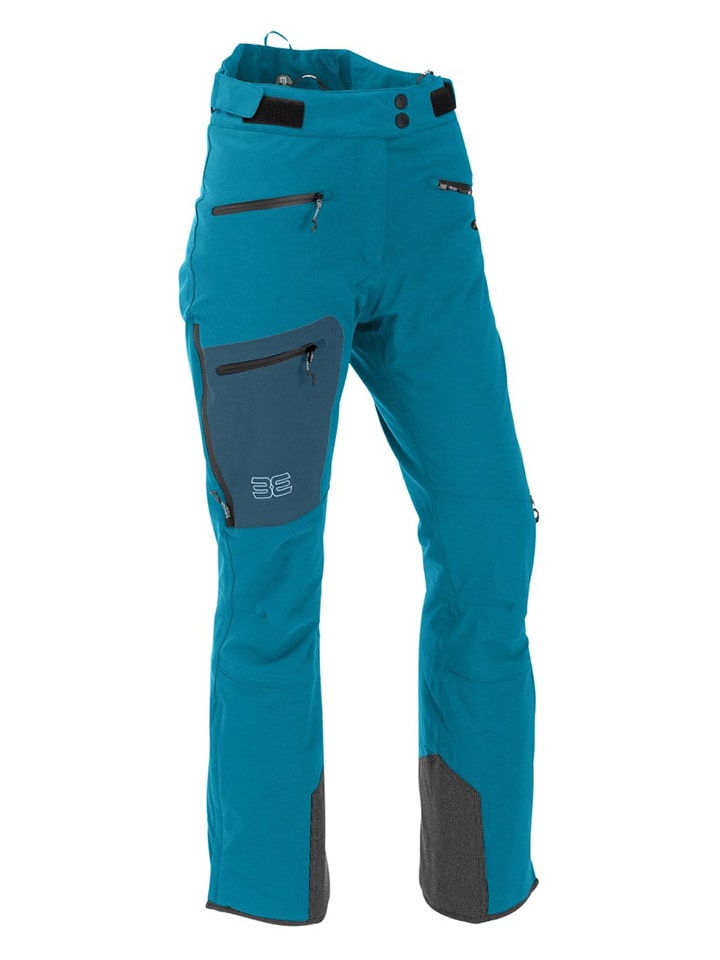 Ski-/ Snowboardhose "Schneeflocke" in Türkis